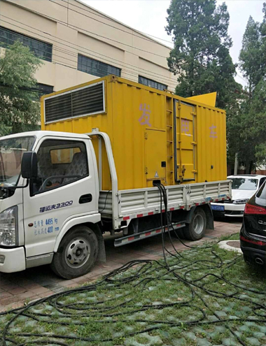 滨湖发电车出租-柴油发电机组排烟系统设计要求及其考虑因素