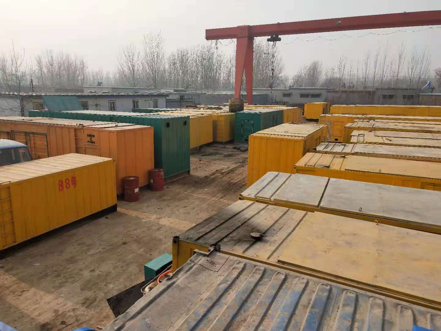 滨湖租赁发电机-灰尘、风沙对柴油发电机组造成哪些不良影响？